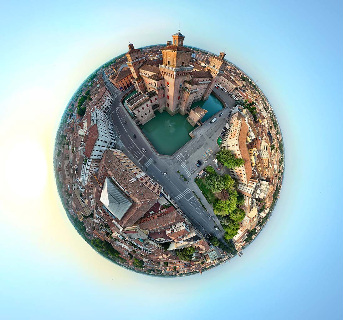 Immgine della di ferrara a 360°